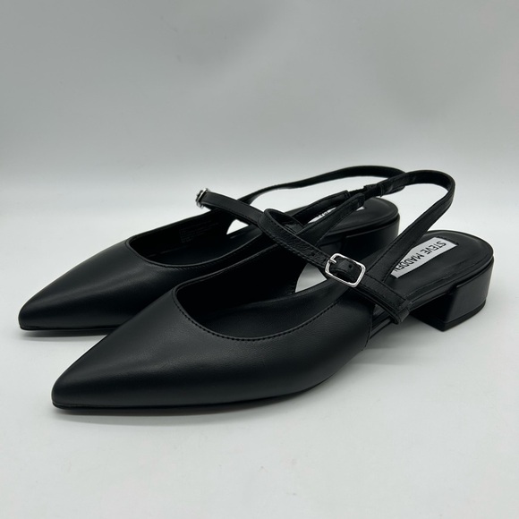 Steve Madden Christyy Black Slingback Mary Jane Flats Women’s Size 7.5 NIB - Picture 4 of 9